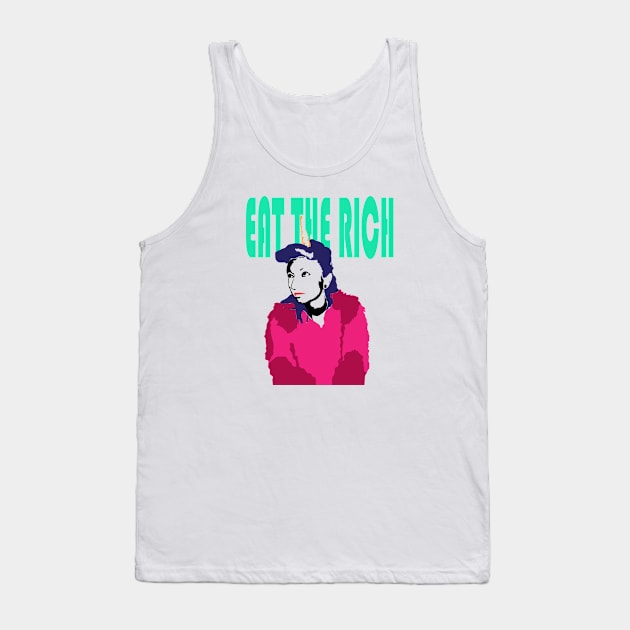 Eat the Rich Tank Top by craftsbeforeshafts